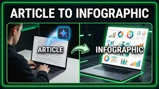 How to INSTANTLY Convert Articles into SUPERB Infographics with Gemini AI