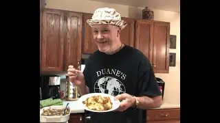 Cooking French Toast Bake with Duane's World