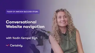 Tiger of Sweden x Certainly | Conversational Website navigation | 5/7