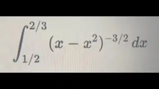 Ежедневный Интеграл 1-8-2026 - Средний уровень сложности - Решение
