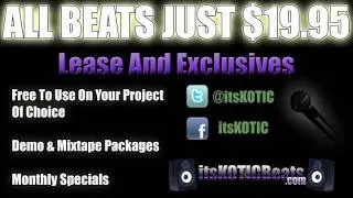 itsKOTIC Beats YOUTUBE Promo