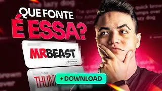 The best fonts for thumbnails! |+ Free Download