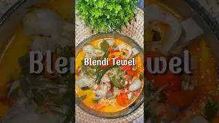 MASAK BLENDI TEWEL #tutorialmasak #masakansimple #blenditewel