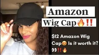 $12 Amazon baseball cap wig Review‼️😍 Is it worth it?‼️ Amazon Hat Wig Review‼️