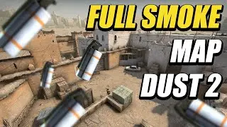 🐵 HƯỚNG DẪN CHƠI CS:GO | N&Eacute;M FULL SMOKE MAP DUST 2 D&Agrave;NH CHO NEWBIE