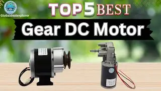 Best Gear DC Motor Review 2026  High Torque DC Gear Motor for DIY & Robotics #DCGearMotor
