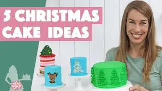 5 Christmas Cake Decorating Ideas