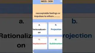 Answer of the last MCQ shared in the community section #learnpsychology