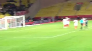 Penalty pour Fabinho Monaco-Nancy 6-0 2016-2017