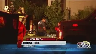 House fire in Denmark