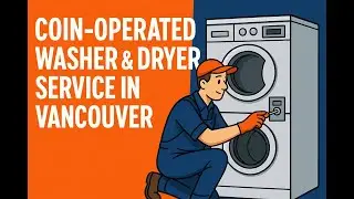 Commercial Washer & Dryer Coin Rate Update + Dryer Heating Repair | Vancouver Laundry Equipment Fix