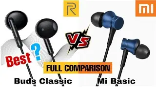 Realme Buds Classic vs Mi Earphone Basic⚡⚡ | Best ?? 🔥| Full comparison | Under 400 rs 🔥