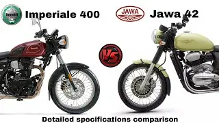 Benelli Imperiale 400 vs jawa 42 specifications comparison (India)2019