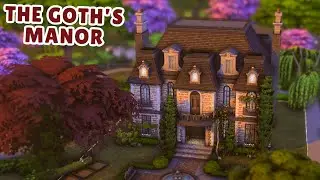 The Goth's Manor | The Sims 4 Speedbuild + CC Links