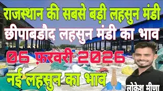 आज का नई लहसुन का भाव | Aaj Ka Lahsun Ka Bhav | Garlic Rate Today | Chhipabarod Lahsun Mandi Ka Bhav