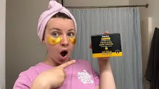 Under Eye Patches (25 Pairs) - 24K Gold Eye Masks - Review