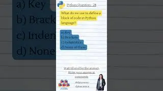 python mcq questions and answers - 28 