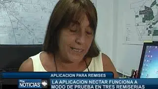 LA APLICACION NECTAR FUNCIONA EN TRES REMISERIAS