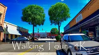 Tallapoosa, GA - City Walking Tour - West Georgia, USA - 4K