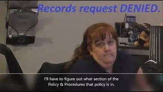 Record Request DENIED! RECORDS CUSTODIAN office closed nearly every visit to DADE CITY PD