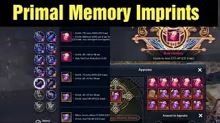 Black Desert Mobile Full Primal Memory Imprints When!?