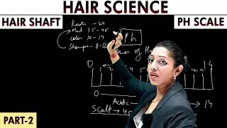 Hair Color theory in Hindi for Beginers | part-2 | Hair PH scale | Hair Analysis |Haircolor tutorial