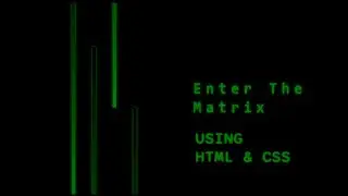 matrix effect using CSS