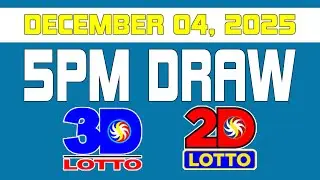 Lotto Result Today 5pm December 04, 2025 - Swertres Ez2 PCSO