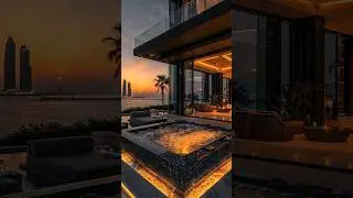 Sunset dubai | decor house dubai #shorts #dubaihouse