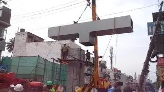 Longest Steel Flyover In South India Under Construction