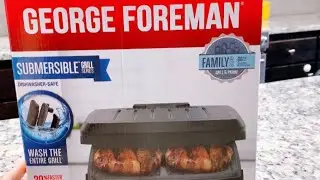 New George Foreman Grill Review | George Foreman Contact Submersible Grill, NEW Dishwasher Safe