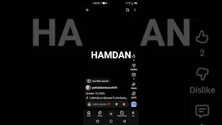 Short in the #music video Picture Hamdan