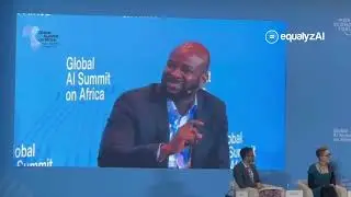 Alex Okosi, Managing Director for Africa at @Google Africa at the Global AI Summit on Africa