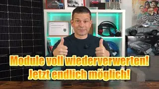 PV-Module perfekt recyceln!