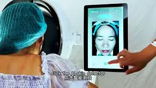Moji AI  Smart Skin Analyzer Machine