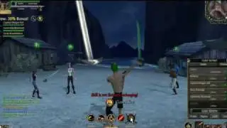 Darkfire sword  in action, Pirates Online weapon - POTCO