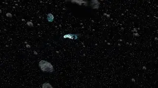 Space Scene in Blender