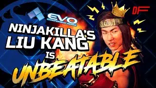 NinjaKilla&rsquo;s Liu Kang is UNBEATABLE | Evo 2021 Online MK11 | DashFight #shorts