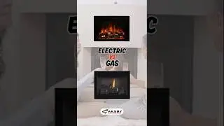 ELECTRIC VS GAS FIREPLACE | WHICH DO YOU ACTUALLY NEED #gasfireplace  #electricfireplace #fireplace