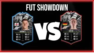 FIFA 22 - HARVEY BARNES VS MARIO GOTZE SBC SHOWDOWN SERIES PLAYER OVERVIEW (REVIEW) #FIFA22 #SBC