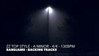 ZZ Top Style Backing Track in A Minor