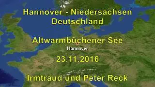 1. 23.11.2016 Altwarmb&uuml;chener See - Unsere Trainingsstrecke.