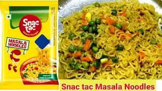 Snac Tac Masala Noodles Recipe | Snac Tac Noodles | Snac Tac Noodles Recipe