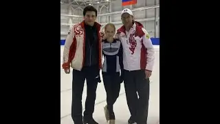 Alexandra Trusova in Kislovodsk training camp