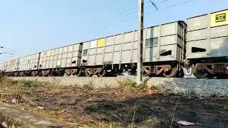 High Speed Indian Railway 173#goodstrain#freighttrain#highspeedtrain#trainspeed#indianrailways#train