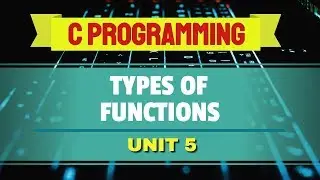 Types of Functions in C (Urdu/Hindi)