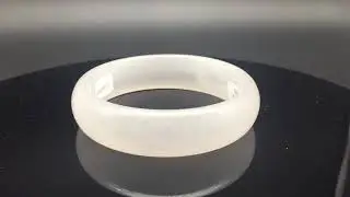 Certified Iced Icy Crystal Jade Bangle Bracelet 74mm* 17mm