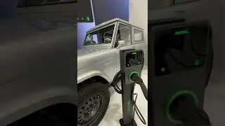 Fully ELECTRIC Ford Bronco Restoration #ford #bronco #ev