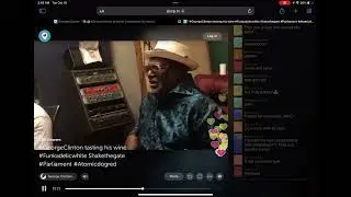 George Clinton Periscope Stream New Track