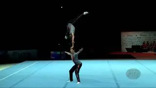 Israel (ISR) - 2018 Acrobatic Worlds, Antwerpen (BEL) - Balance  Men's Pair